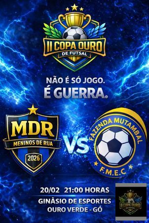 2° copa ouro futsal  - 