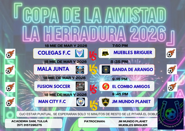 undefined - PARTIDOS DE MAÑANA MIERCOLES