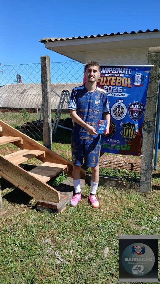 Cameponato Municipal de Futebol 2026 - Barracão - Destaque do 1° Jogo - Murylo - Arsenal