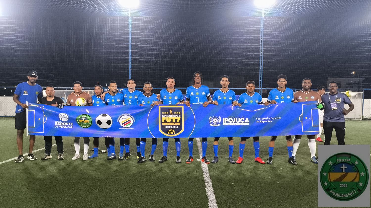 CAMPEONATO IPOJUCANO FUT7 1°DIVISAO - equipe Seleção Turismo 