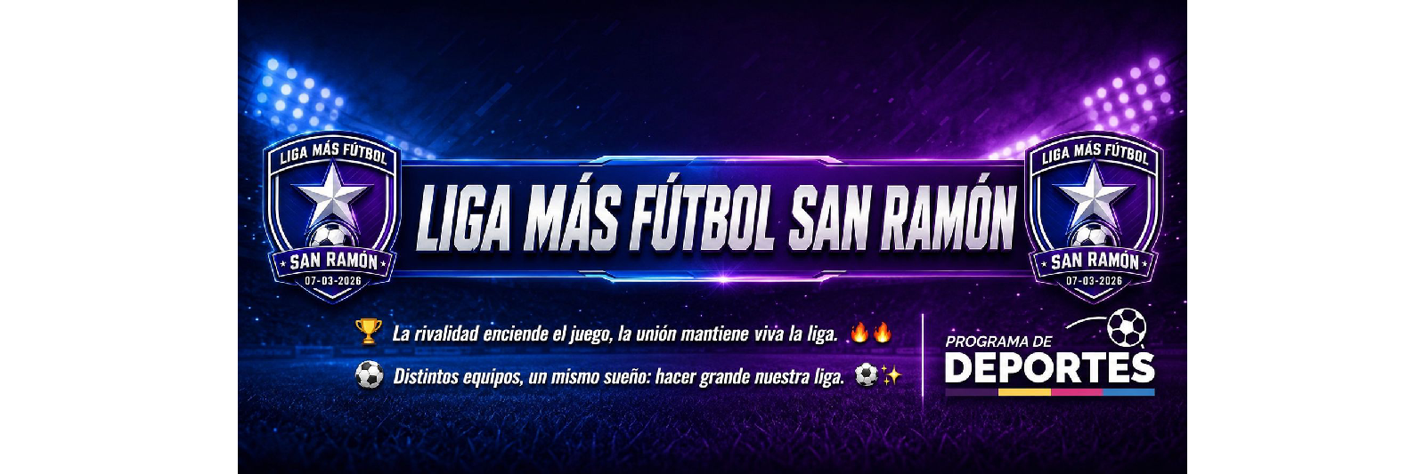 LIGA MÁS FÚTBOL SAN RAMÓN 