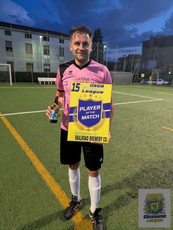 OSGB Giussano League - PLAYER OF THE MATCH