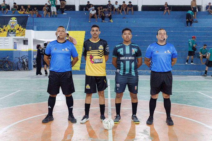 3ª COPA JEREISSATI FUTSAL  - 16/04 - ARBITRAGEM E CAPITÃES - PAR x CRM