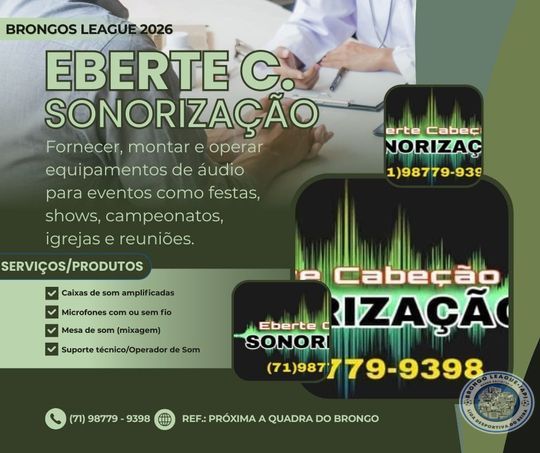 undefined - Ebert Cabeção - Sonorização! 