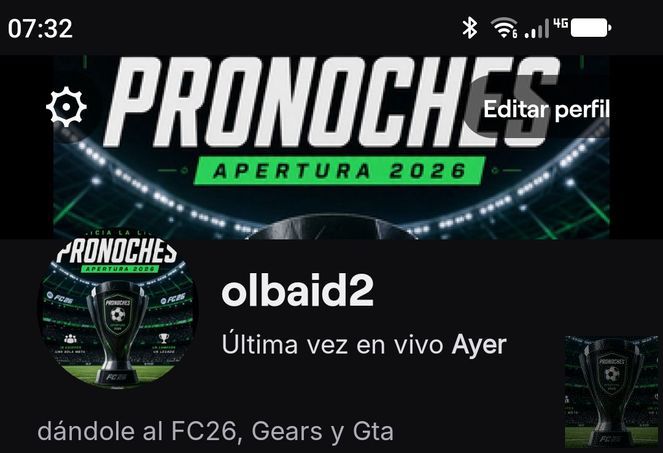 undefined - sigue los encuentros de la liga Pronoches AP26 https://twich.tv/olbaid2