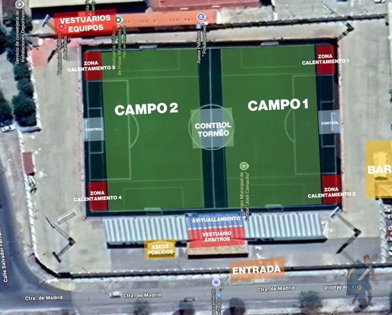 undefined - Mapa de las instalaciones