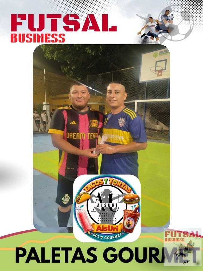 FUTSAL BUSINESS - MVP DE LA JORNADA 2. DAVID PECH. PATROCINADOR OFICIAL AISURI.