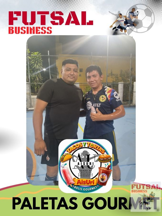 FUTSAL BUSINESS - MPV DE JORNADA 2. ALEXANDER CASTILLO. PATROCINADOR OFICIAL AISURI.