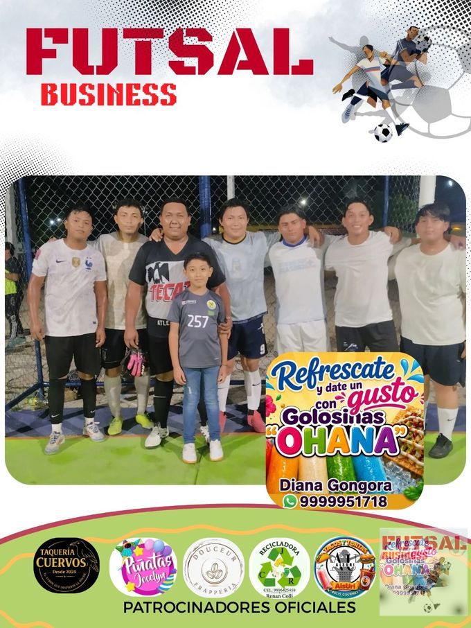 FUTSAL BUSINESS - EQUIPO - GOLOSINAS OHANA