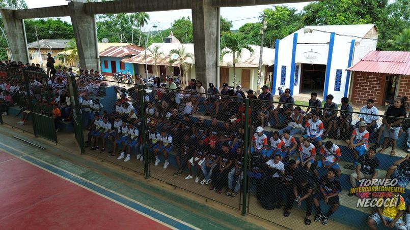 TORNEO INTERCORREGIMENTAL DE FUTBOL NECOCLÍ - Inaguración 