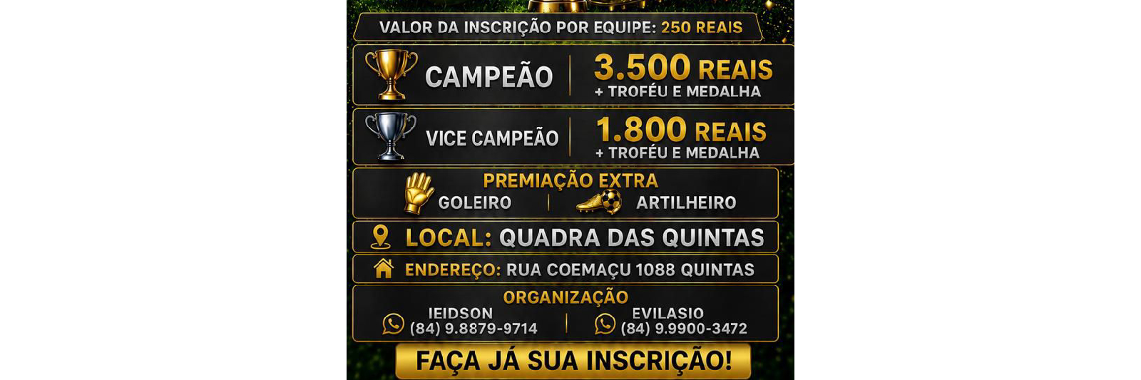 COPA CDBQ QUINTAS CLUBE