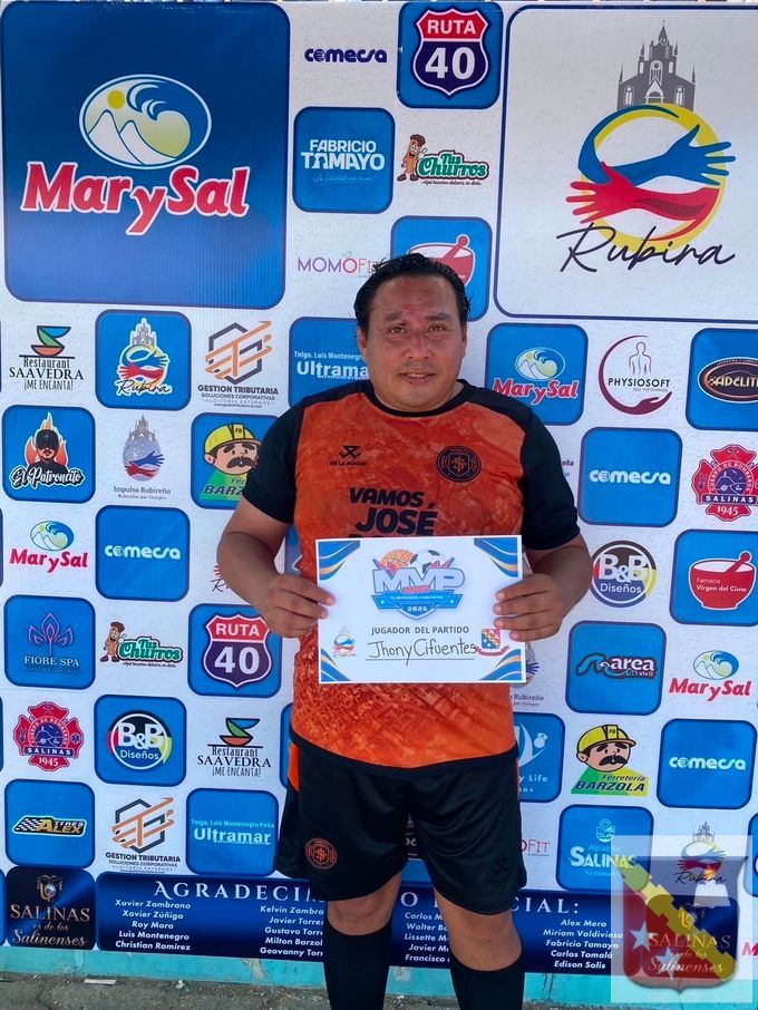 2026 Olimpiadas Ex-Rubireños - MVP Jhony Cifuentes
