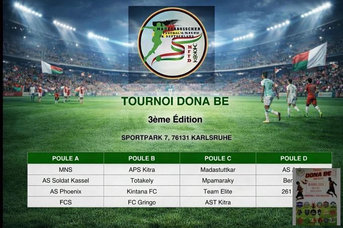 TOURNOI DONA BE 2026 - 