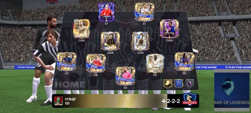 undefined - CRISSJR STARTING XI 