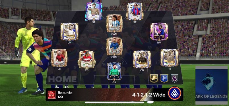 undefined - BOSUNFC STARTING XI