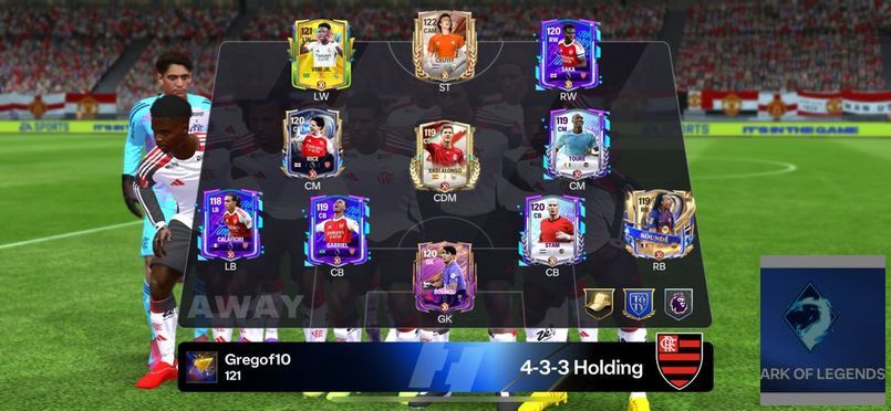 undefined - GREGOF10 STARTING XI