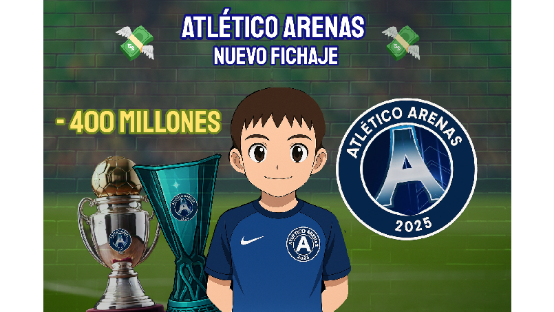 ¡BENJA A ATLÉTICO ARENAS HERE WE GO!🏆🔥🔚