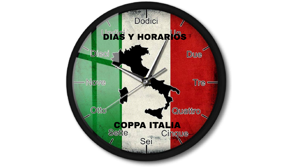 DIA Y HORARIOS FINALES