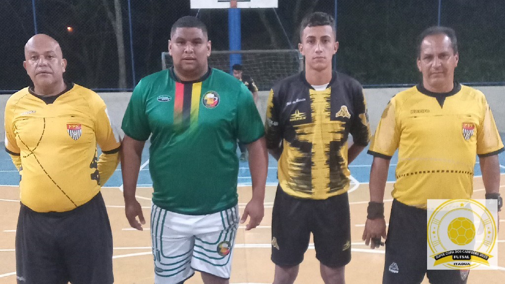 SUPER COPA DOS CAMPEÕES DE FUTSAL 2024-ITAQUA   - Capitães 