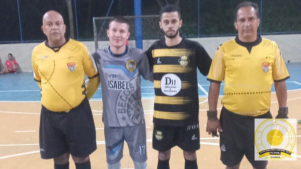 SUPER COPA DOS CAMPEÕES DE FUTSAL 2024-ITAQUA   - Capitães 