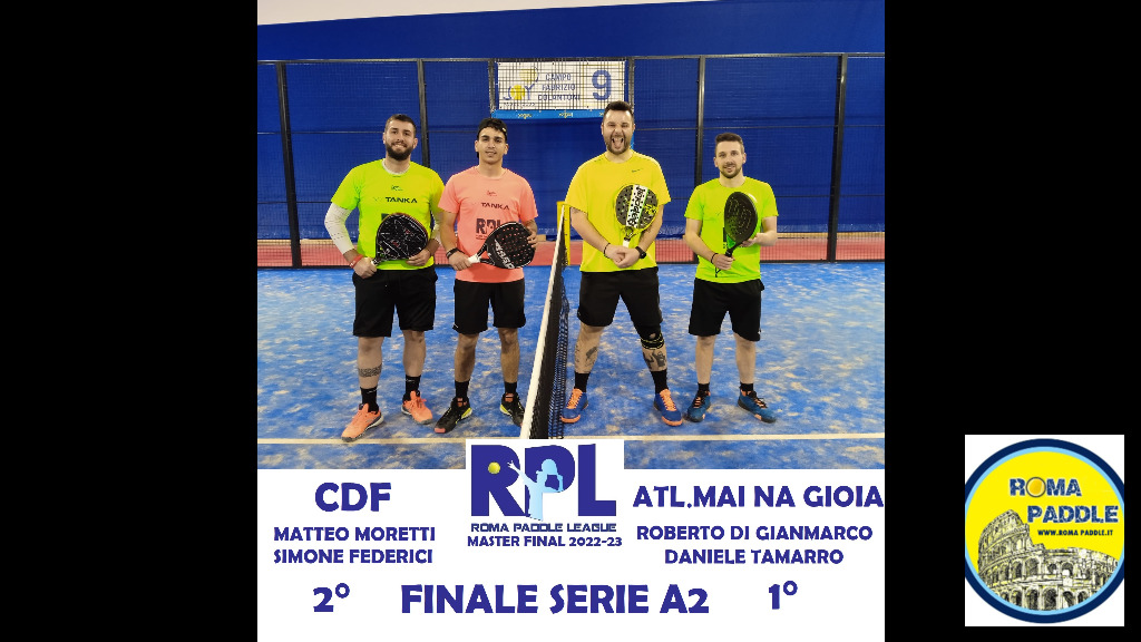 Roma Paddle  - MASTER FINAL RPL SERIE A2 