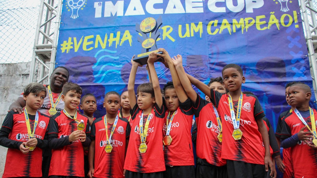 MACAÉ CUP - Vice campeão Sub-09 - Ajax Macaé