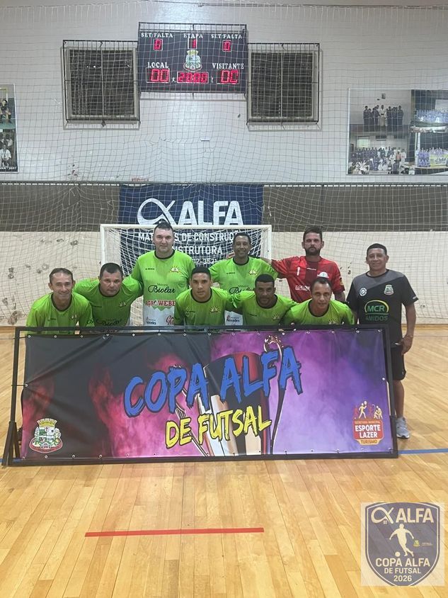 COPA ALFA DE FUTSAL 2026 - CLUBE MÁRTIR 