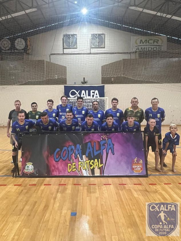 COPA ALFA DE FUTSAL 2026 - ASSOCIAÇÃO TAPEJARA/JS UNIFORMES 