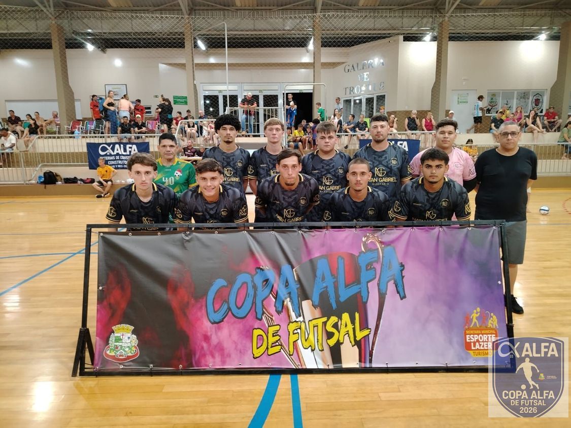 COPA ALFA DE FUTSAL 2026 - BARBEARIA NATAN GABRIEL 