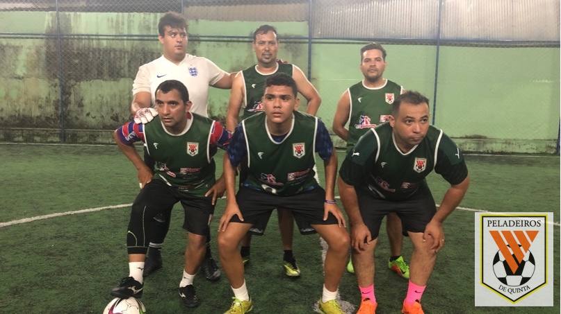 Peladeiros Fut7 - Time Verde campeão da semana