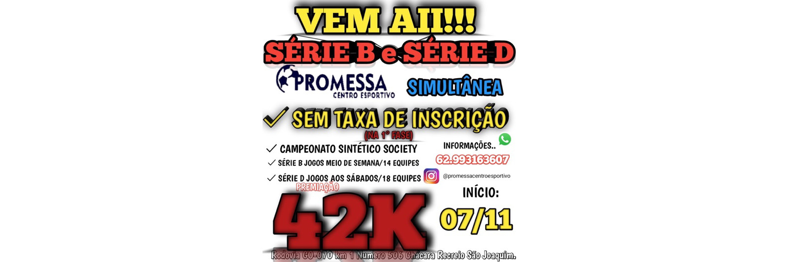 6ª Copa Promessa Serie B 