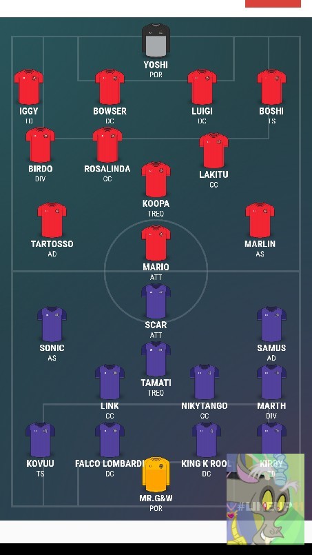 Lega A (2020-2021) - SUPER MARIO CITY - SMASH BROTHER GIORNATA 12