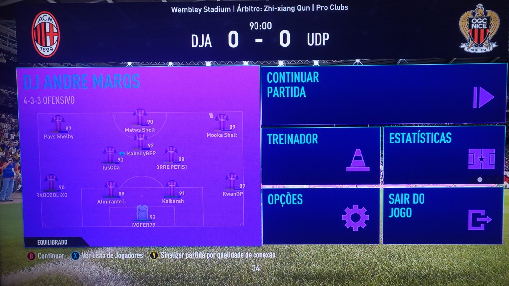 BRASILEIRÃO SÉRIE A - DJ ANDRE MARQS 0 X 0 UNIDOS DO PRO