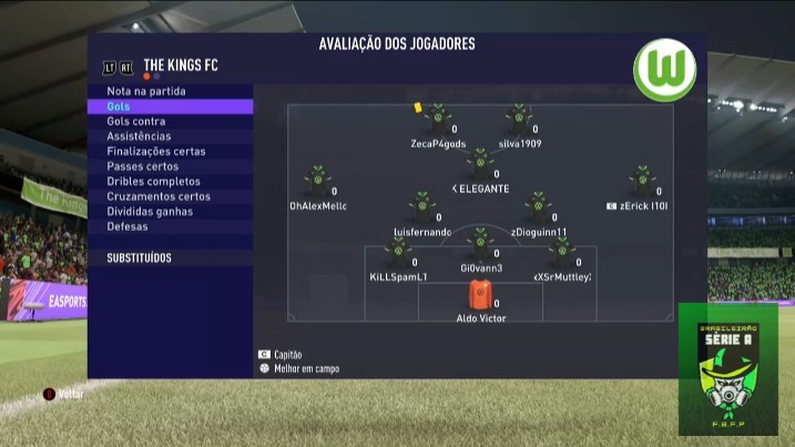 BRASILEIRÃO SÉRIE A - The Kings FC Vs Master Brasil (Gols)