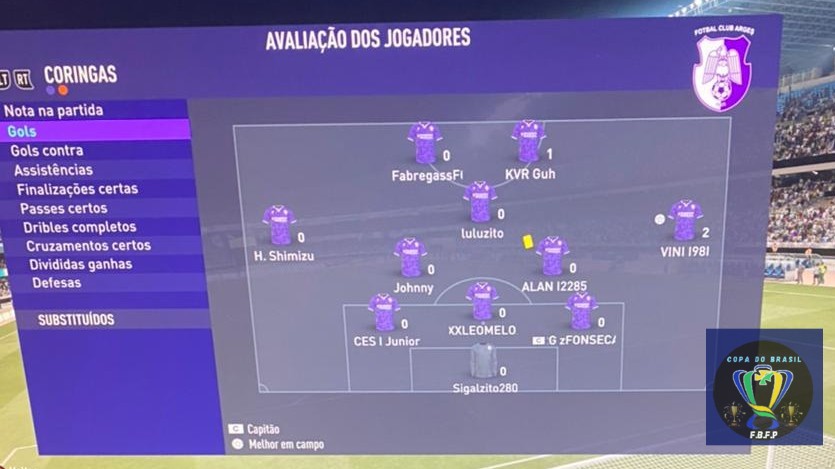 COPA DO BRASIL MÁSTER 3°  - QUARTAS DE FINAL APOLLO DOZE 1 X 3 CORINGAS - GOLS