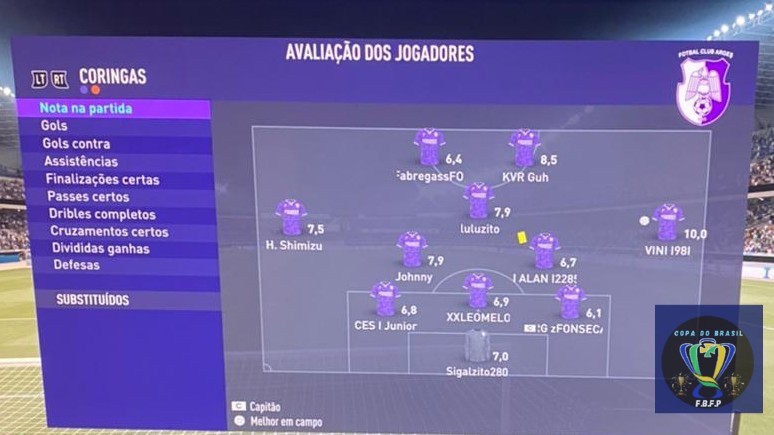 COPA DO BRASIL MÁSTER 3°  - QUARTAS DE FINAL APOLLO DOZE 1 X 3 CORINGAS - NOTAS DA PARTIDA