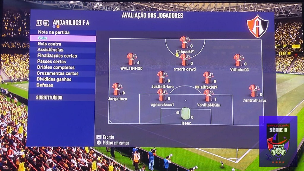 BRASILEIRÃO SÉRIE B - AMX x Andarilhos F.A