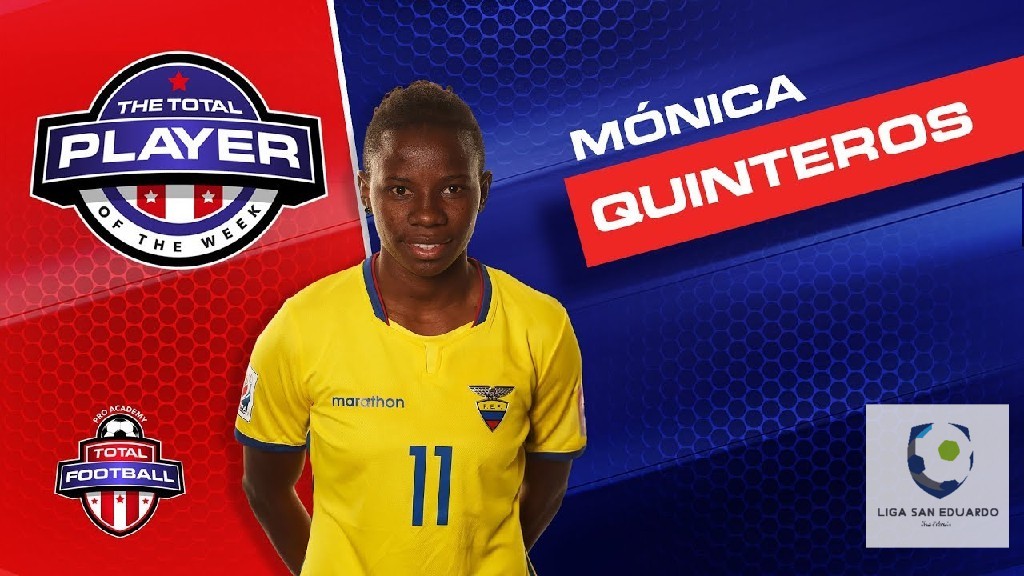 LIGA SAN EDUARDO  - Arbitraje MONICA QUINTERO Delantera de la selección de Ecuador 