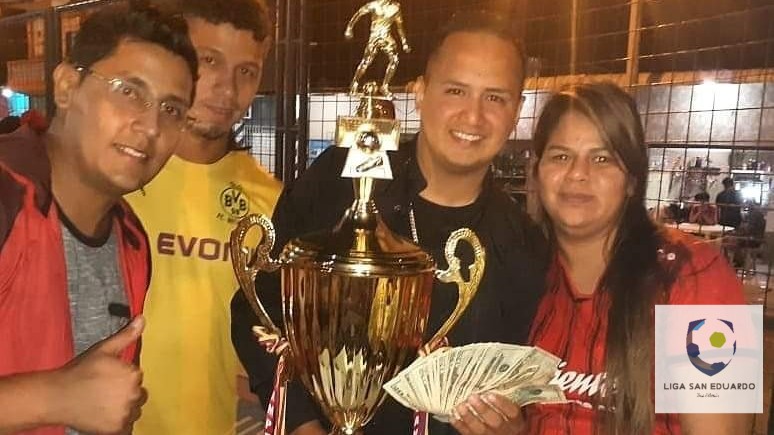 LIGA SAN EDUARDO  - Campeón 1ra Edición  DIABLOS ROJOS