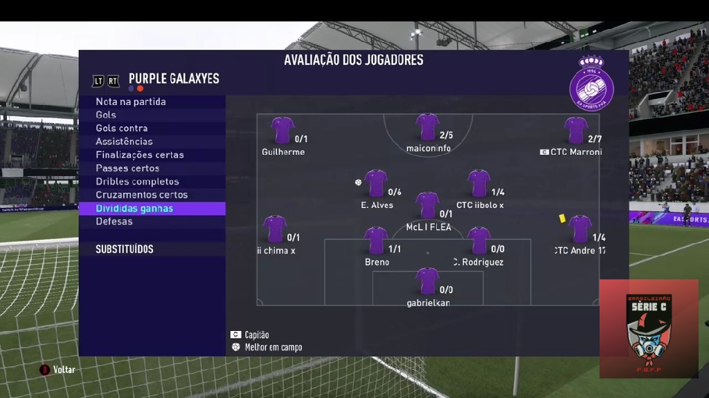 BRASILEIRÃO SERIE C - notas