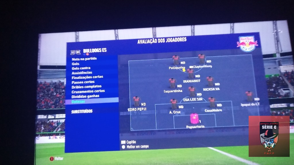 BRASILEIRÃO SERIE C - defesas