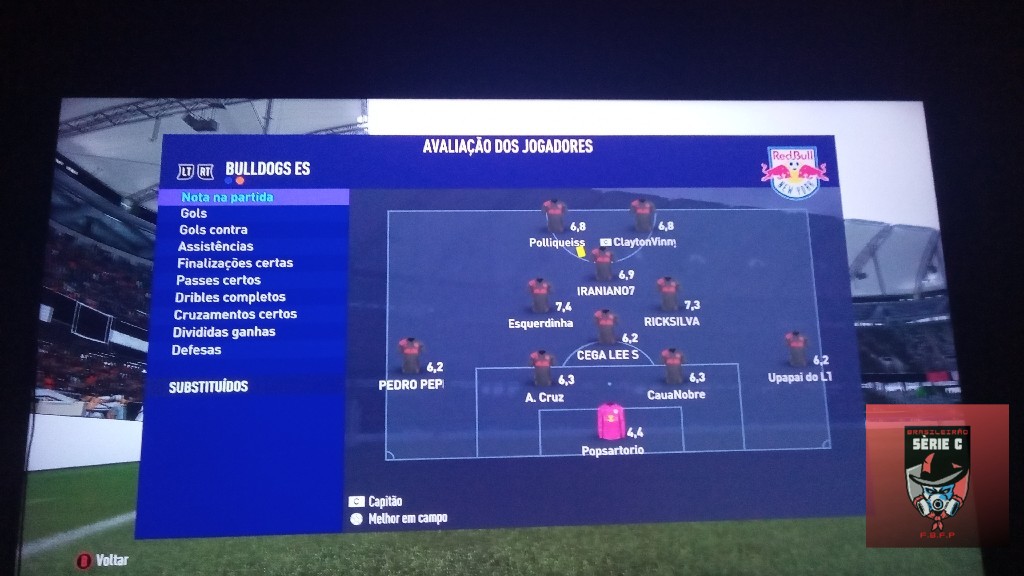 BRASILEIRÃO SERIE C - notas