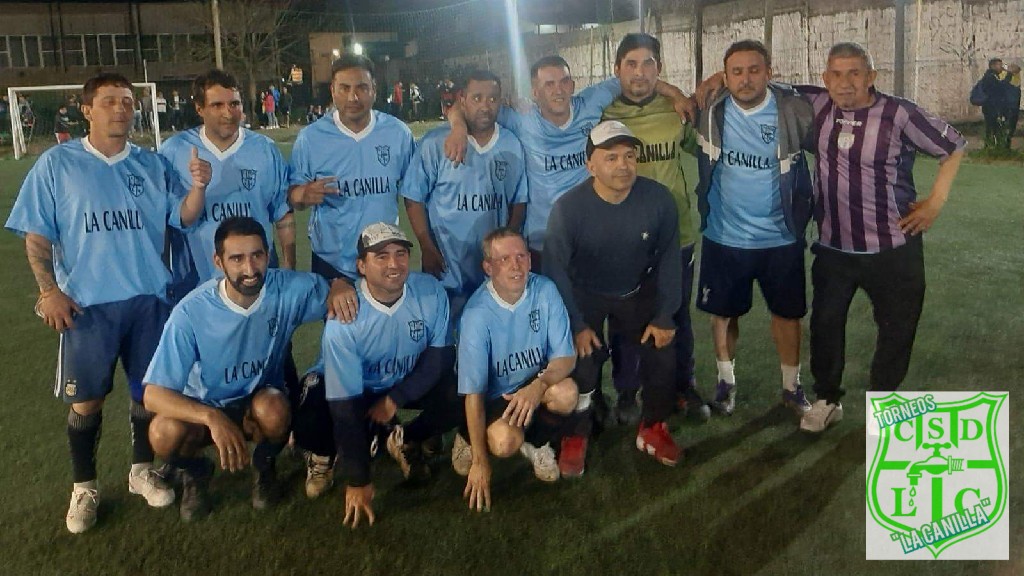 TORNEO LA CANILLA +38 - LOS CAMPEONES de la 1ra. edición "LA CANILLA"