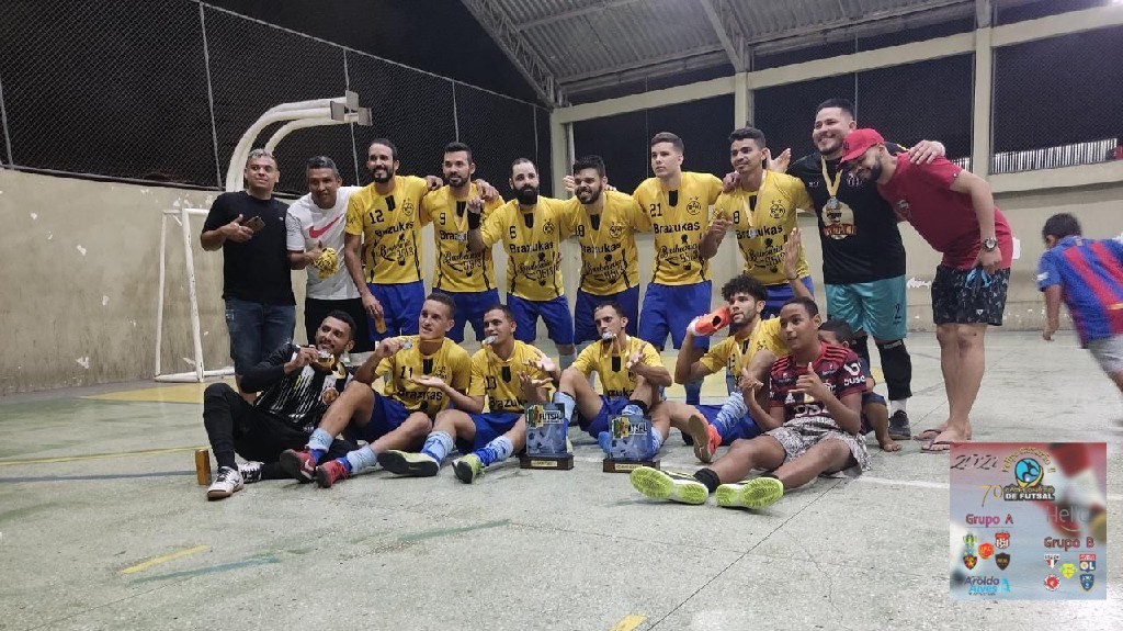 7° CAMPEONATO DE FUTSAL DE FELIPE CAMARÃO ll - BRAZUKAS CAMPEÃO