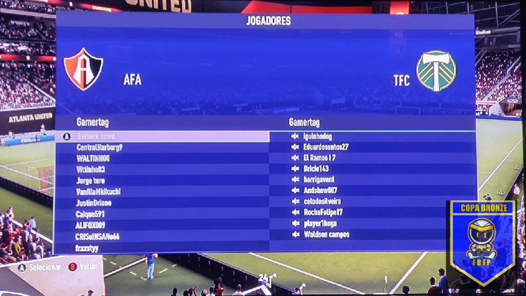COPA BRONZE 2° EDIÇÃO - Andarilhos x tropa FC 
