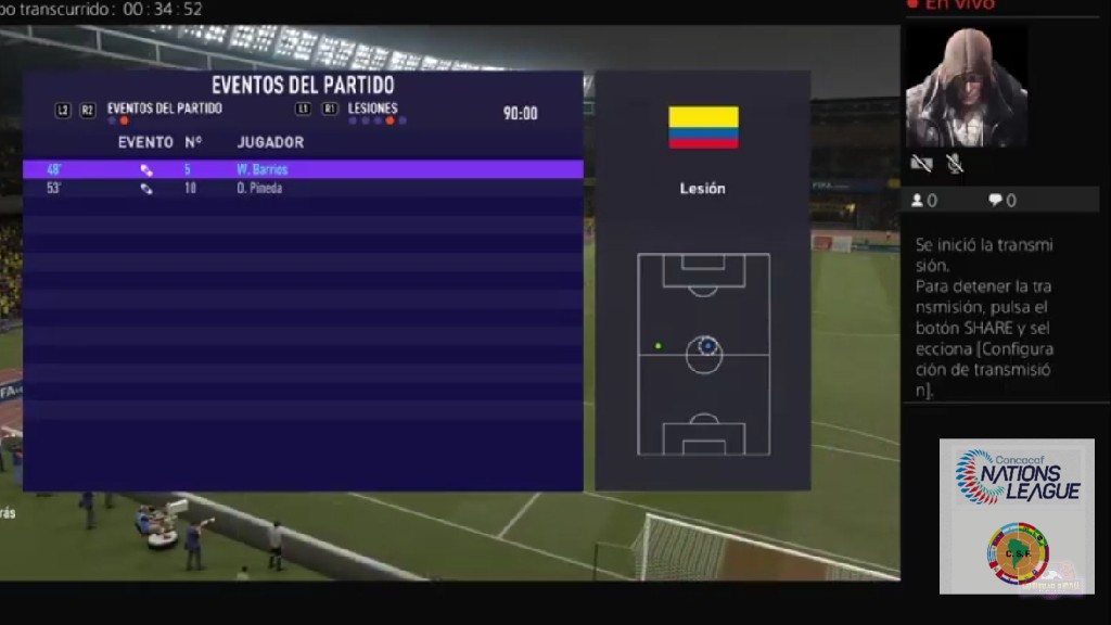 Nations League Concacaf y Conmebol🎮 - 