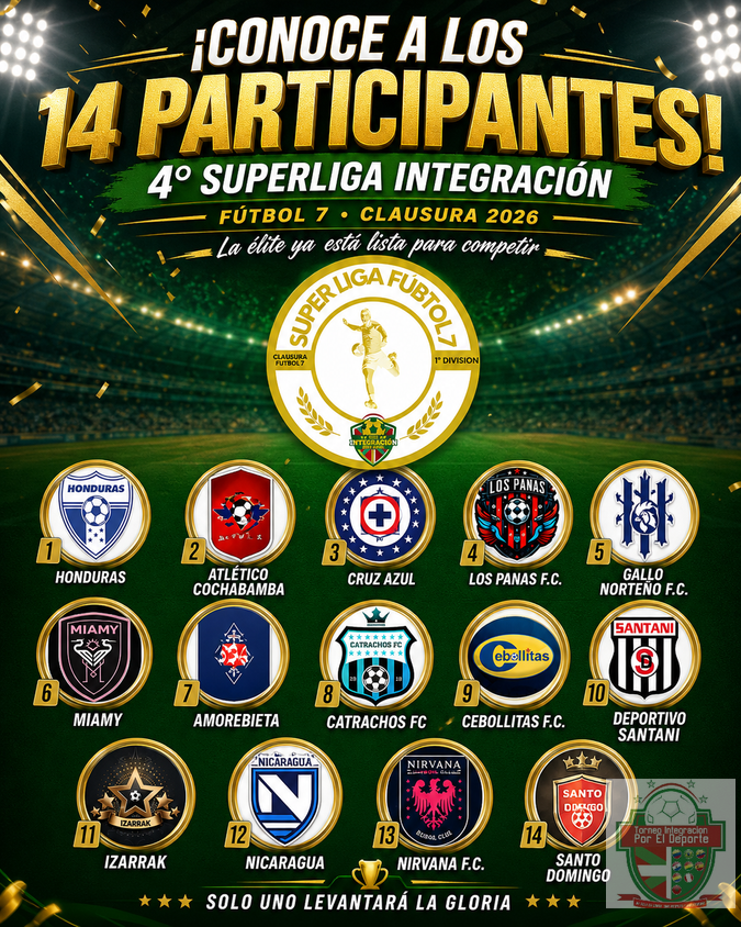 Torneo integración por el deporte F7 - Arrancamos con la Superliga F7