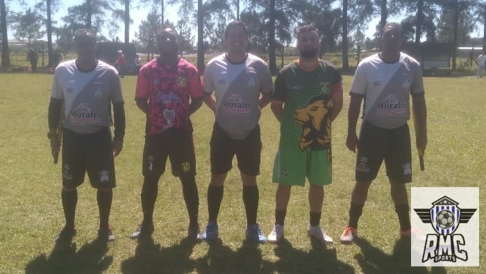undefined - trio de arbitragem do jogo Jamaica x Colono