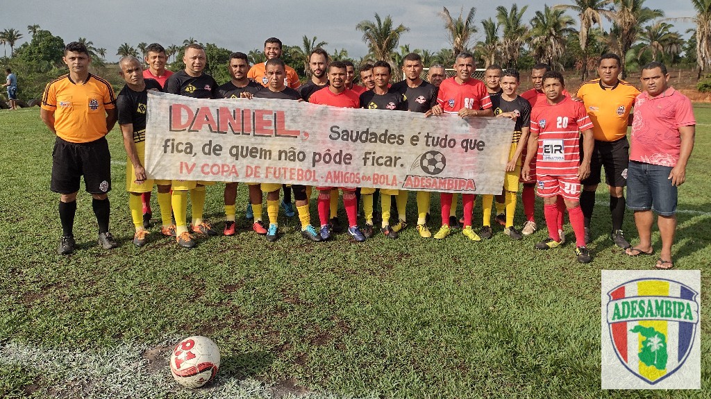 undefined - CFC SITIO NOVO e TOCANTINS FC homenageando nosso grande amigo Daniel