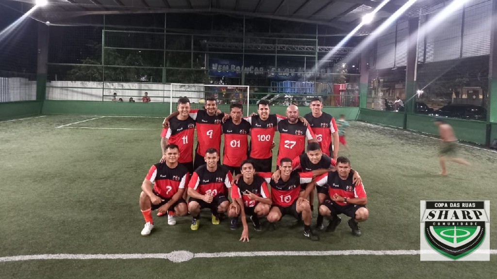 6° Copa das Ruas Sharp 2021 - equipe do conjunto Industriario.  Sejam bem vindos